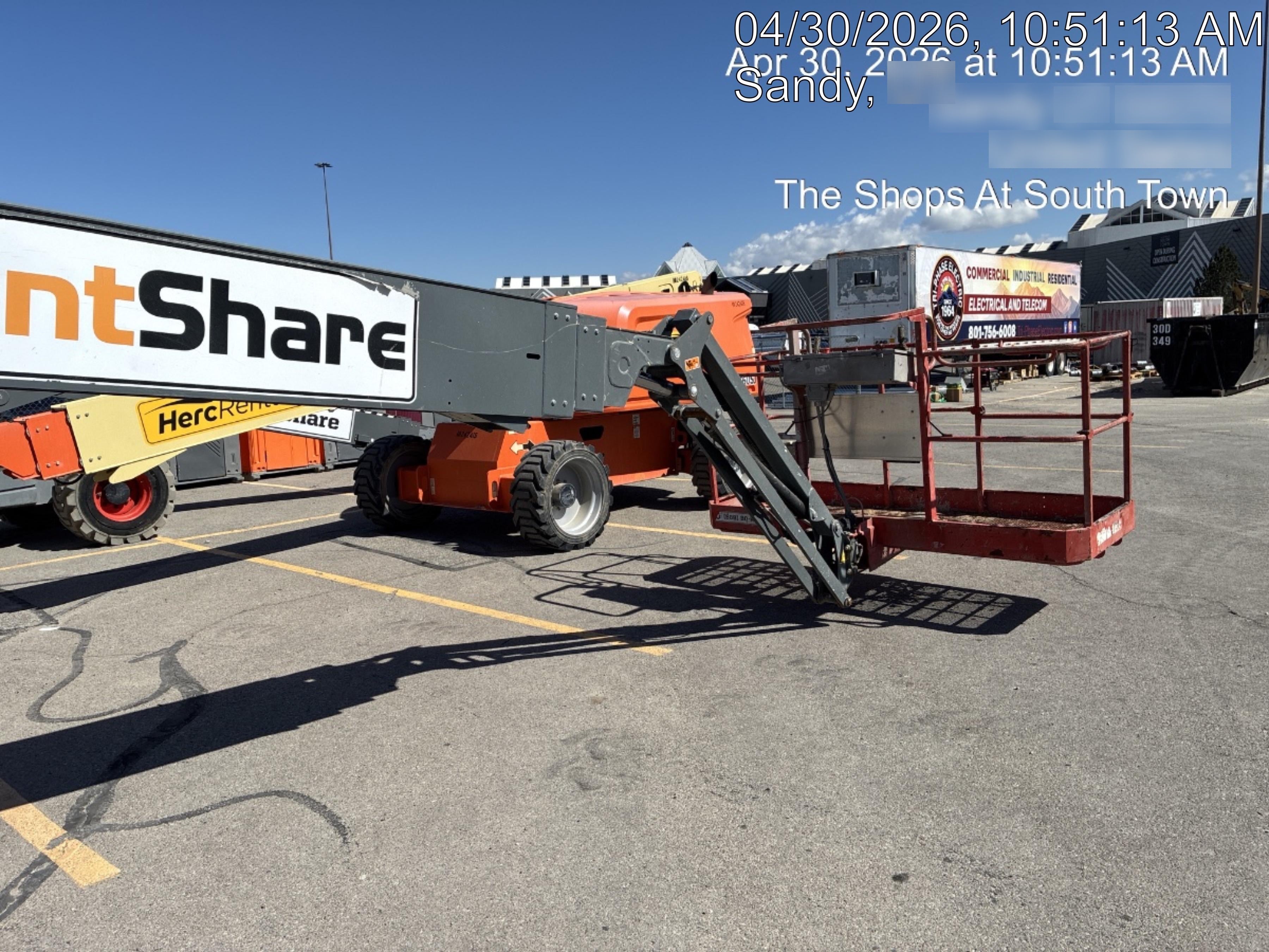 2019 Skyjack SJ66T Diesel, Foam Filled Tires, Welder Ready Package, Beacon