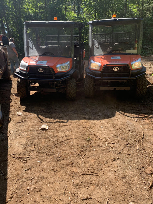 2022 Kubota RTV-X1140W-H Plastic Canopy, Windshield Acrylic Clear, LED Strobe Light, Wire Harness Kit, Back up Alarm