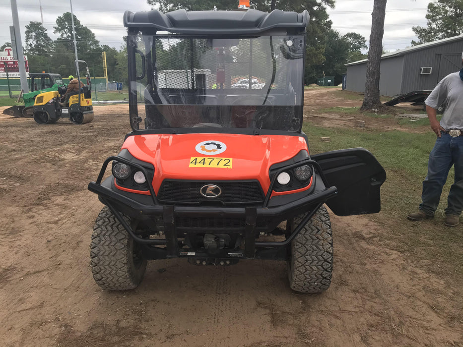 2019 Kubota RTV-XG850WL-H 4wd Utility Cart, Gas, 2 Seat, LED Strobe, Windshield Tempered Glass, Plastic Canopy, Wire Harness Kit, Backup Alarm