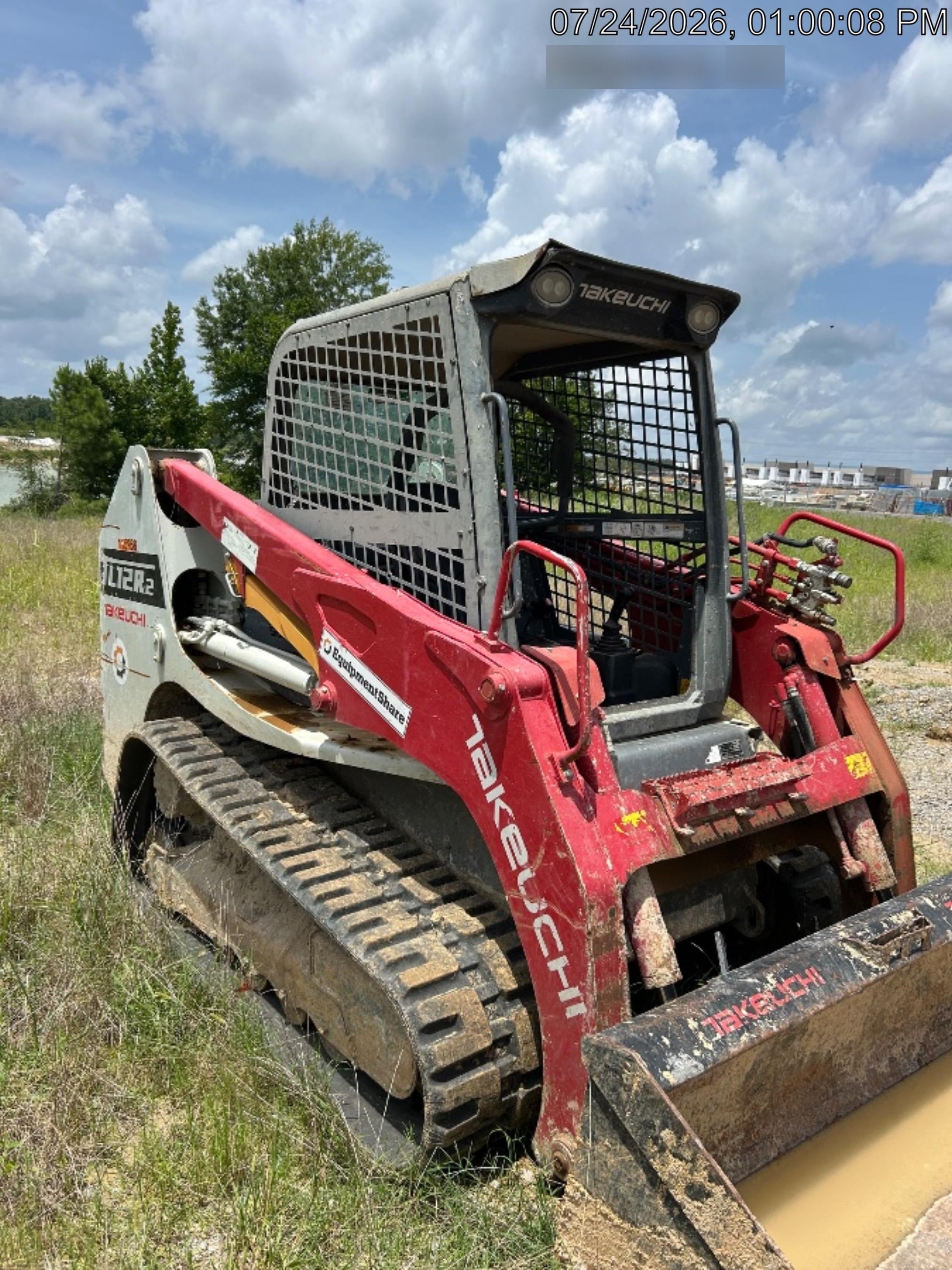 2020 Takeuchi TL12R2-R Canopy, Manual QC