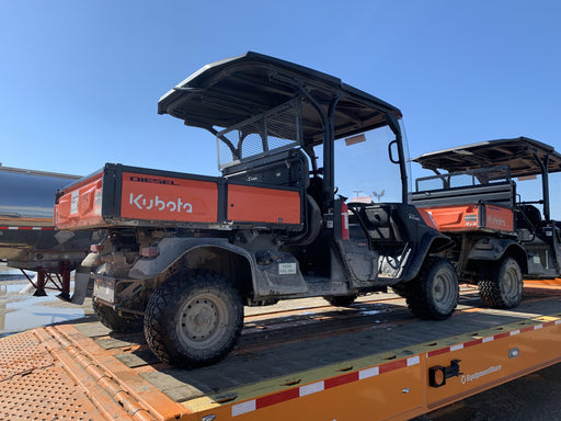 2021 Kubota RTV-X1140W-H Plastic Canopy, Windshield Acrylic Clear, LED Strobe Light, Wire Harness Kit, Back up Alarm