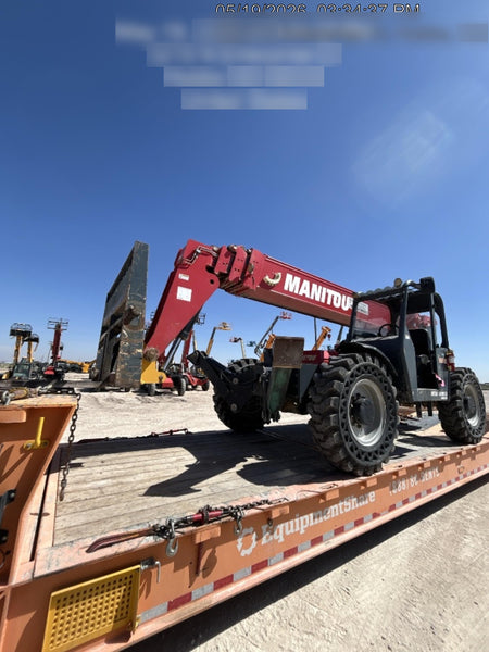 2018 Manitou MTA10055 MTA10055 - 120 HP T4, Canopy, Worklights/Strobe, Beacon, 66" Carriage, 60" Forks, Solid Tires, Lift Hook, Aux Hydraulics