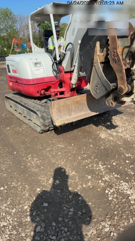 2019 Takeuchi TB260 Takeuchi TB260 Canopy w/Rubber Tracks, Auxiliary Hydraulics, Standard Blade, Manual QC