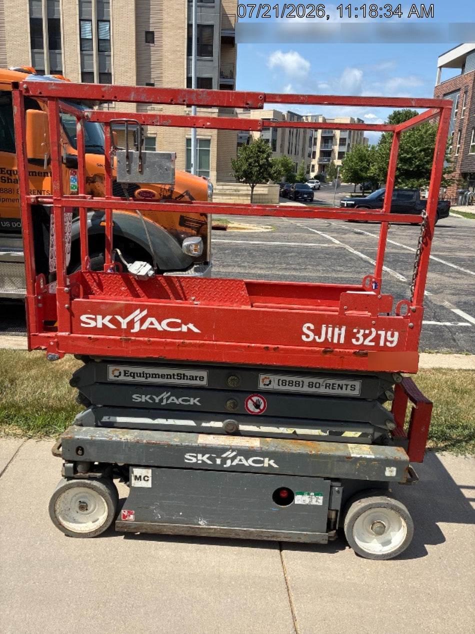 2018 Skyjack SJIII-3219 Standard Rental Specs