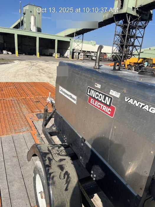 2020 Lincoln Electric Vantage 322 Welder Ready-Pak 3, w/ GPS & Decals (includes trailer, cable rack, fender light kit)