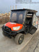 2022 Kubota RTV-X1140W-H Plastic Canopy, Windshield Acrylic Clear, LED Strobe Light, Wire Harness Kit, Back up Alarm