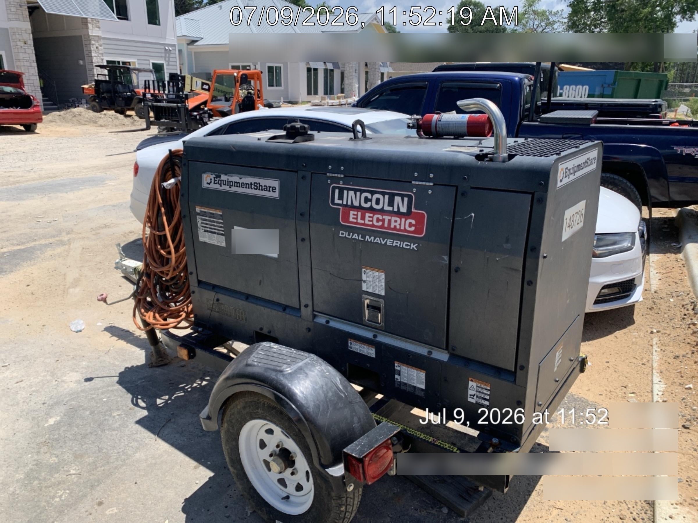 2021 Lincoln Electric Dual Maverick 200/200X Ready Pak 3 (includes trailer, cable rack, fender light kit)