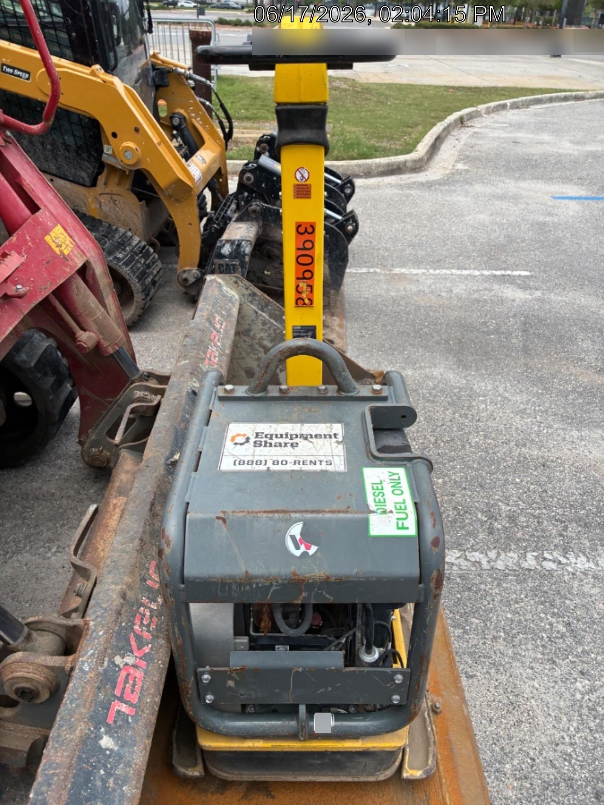 2024 Wacker Neuson DPU5545Heh Vibration Plate DPU 5545Heh US, Diesel,