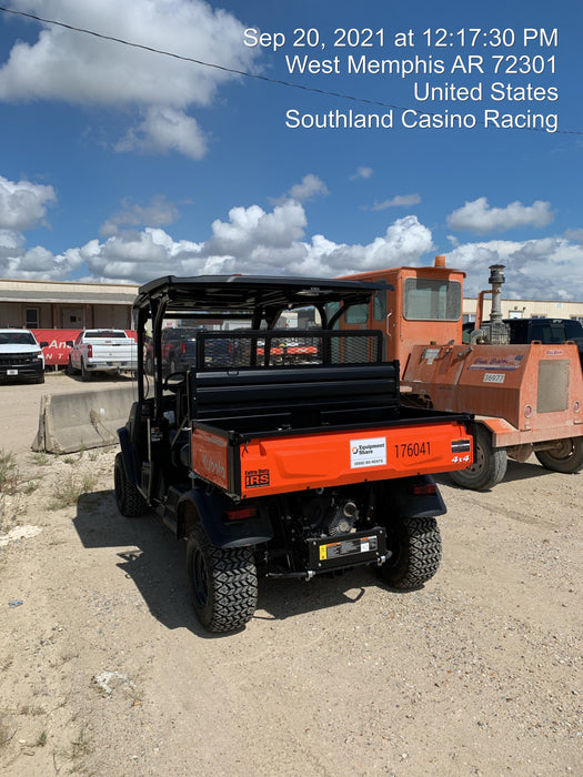 2021 Kubota RTV-X1140W-H Plastic Canopy, Windshield Acrylic Clear, LED Strobe Light, Wire Harness Kit, Back up Alarm