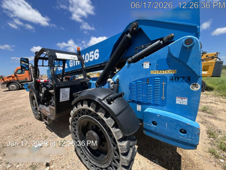 2016 Genie GTH-1056 Genie GTH1056, Solid Tires, 60" carriage, Open ROPS