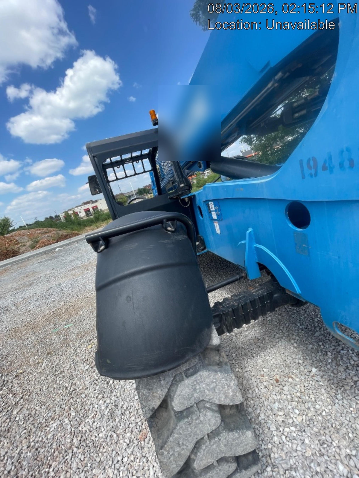 2018 Genie GTH-636 Genie GTH-636 w/Open ROPS, Work Lights, Solid Tires, RH Cab Mesh, Beacon, 48" Carriage and Forks