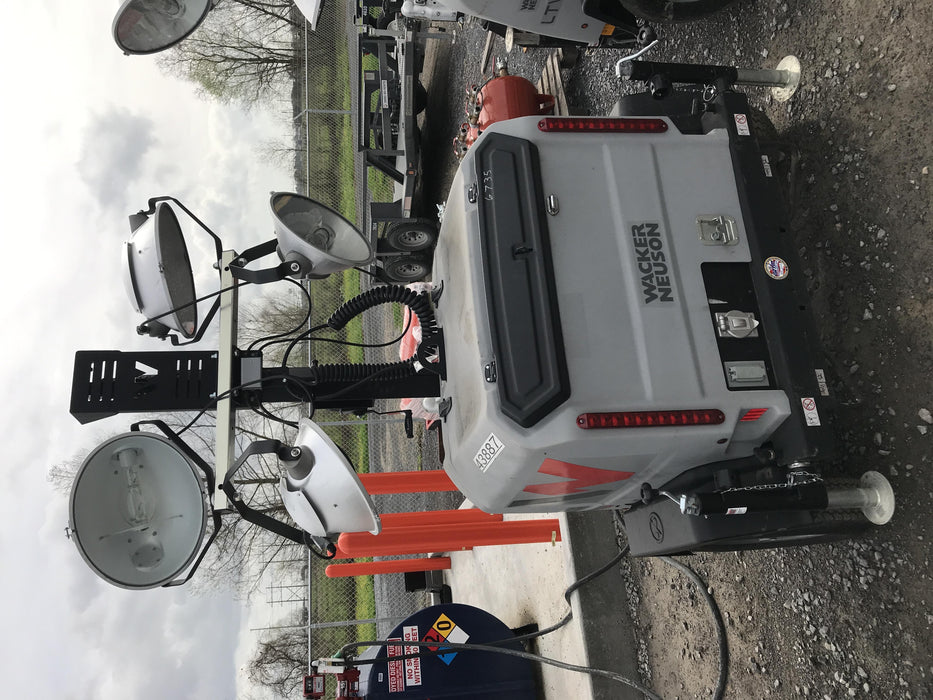2019 Wacker Neuson LTV6L-MH Wacker Neuson LTV6L Mobile Light Tower w/Fuel Level Sensor Installed