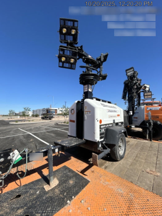 2019 Allmand Night-Lite Pro II Allmand Night-Lite Pro II Allmand Night-Lite Pro II 8 kW Light Tower w/Kubota Engine, LED Light Package