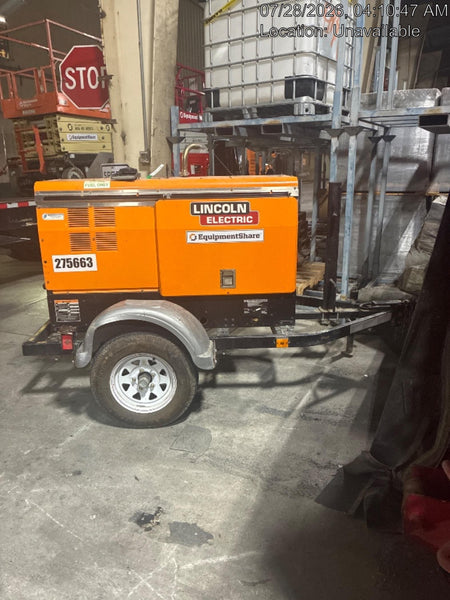 2022 Lincoln Electric LE400 Kubota V1505, Trlr, Cable Rack, Light Kit, ES Decals, T3