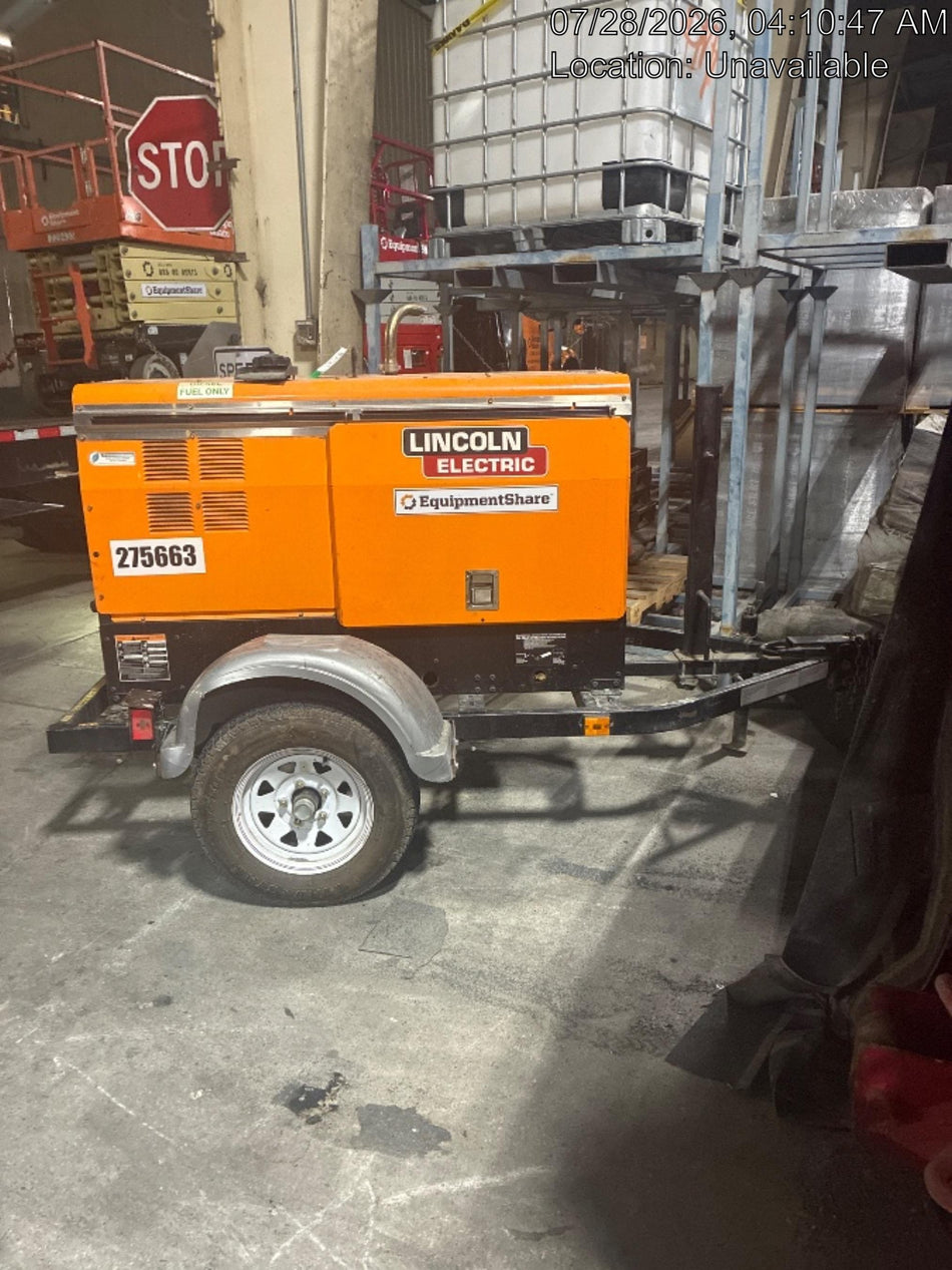 2022 Lincoln Electric LE400 Kubota V1505, Trlr, Cable Rack, Light Kit, ES Decals, T3