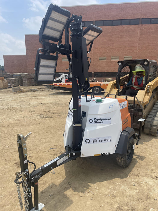 2023 Generac MLT2 Diesel, Flex Switch 120V Input, Powerzone Controller, (4) 320W LED Lights, 4kW Generator, 39.9 Gal Fuel Tank, 2" Ball, T3