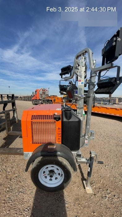 2024 Wanco WLTT-4MM4K Diesel, Deep Sea Controller, Shore Power Plug, Auto Start, (4) 350W LED Floodlights, 4kW Generator, 60 Gal Fuel Tank, 2" Ball, T3