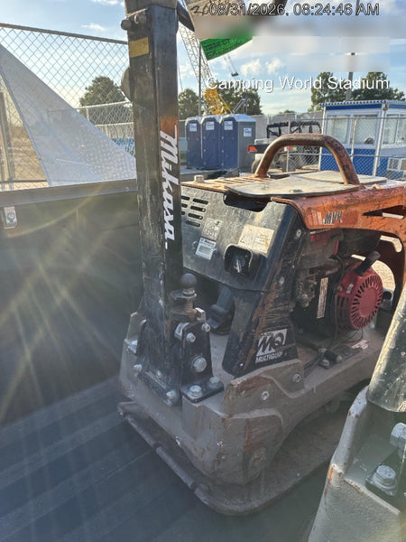 2023 Multiquip MVH158 Honda GX200, 17" Plate, Gas