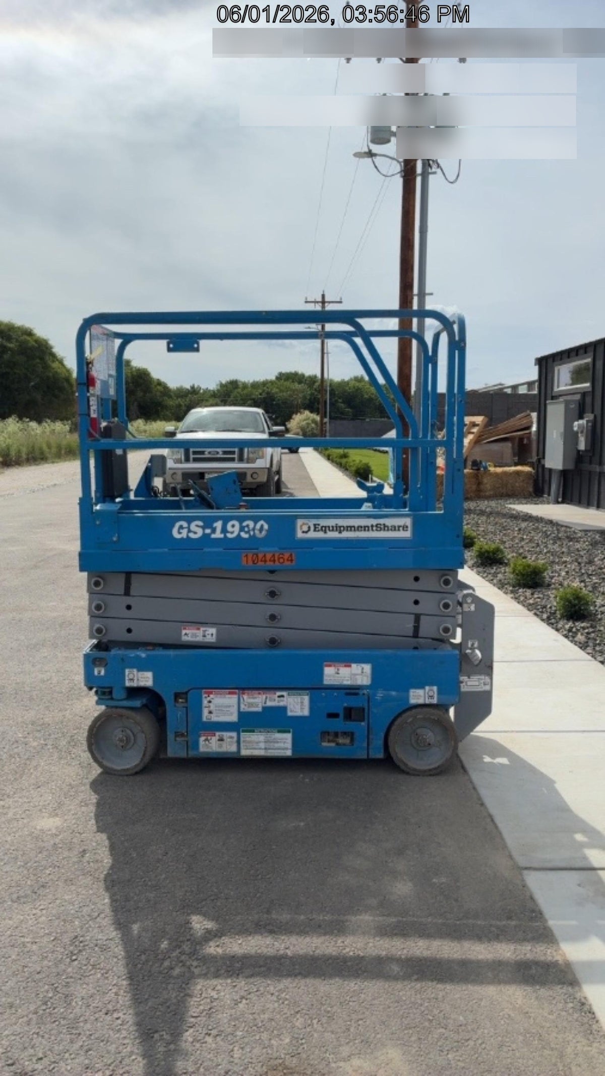 2020 Genie GS-1930 Standard Machine, 800W Inverter