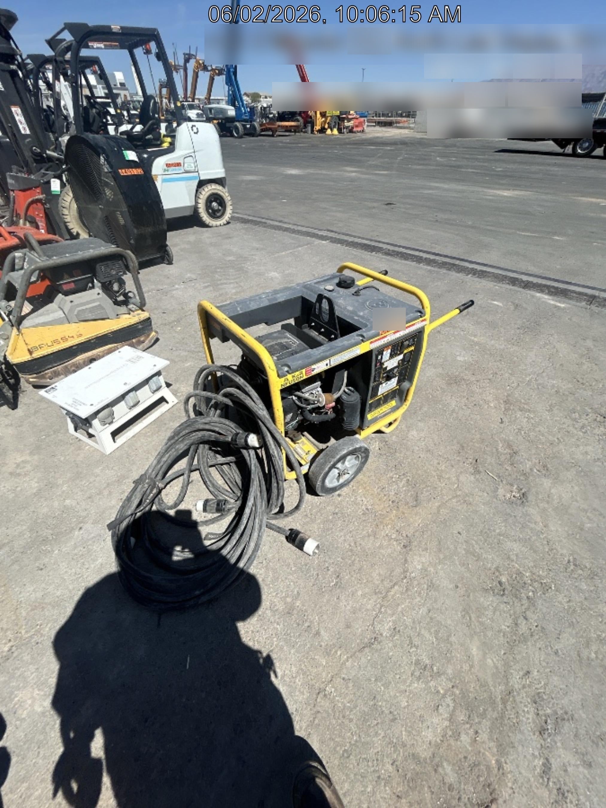 2018 Wacker Neuson GPS9700V Wacker Neuson GPS9700V Portable Generator