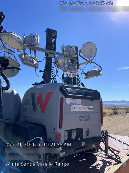 2019 Wacker Neuson LTV6K-MH Power mast, 1100W MH