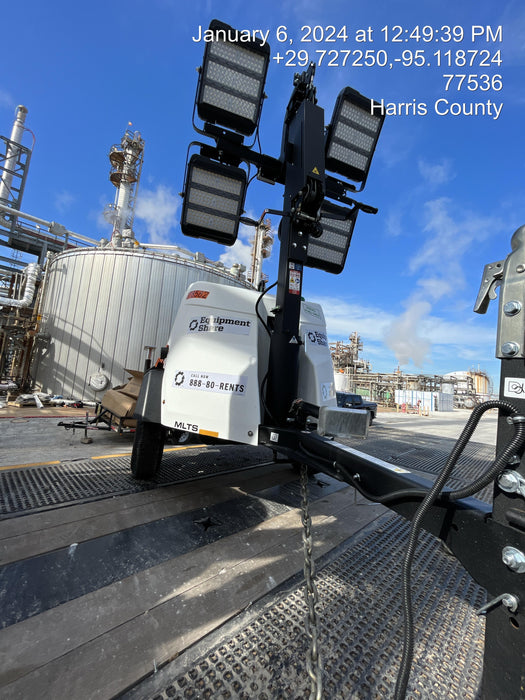 2023 Generac MLT2 Diesel, Flex Switch 120V Input, Powerzone Controller, 
(4) 320W LED Lights, 4kW Generator, 39.9 Gal Fuel Tank, 2" Ball, T3