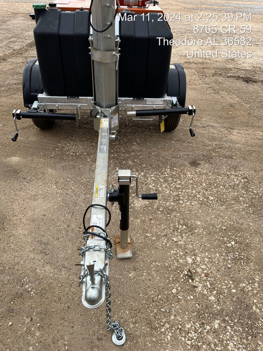 2023 Wanco WLTT-4MM4K Diesel, Deep Sea Controller, Shore Power Plug, Auto Start, (4) 350W LED Floodlights, 4kW Generator, 60 Gal Fuel Tank, 2" Ball, T3