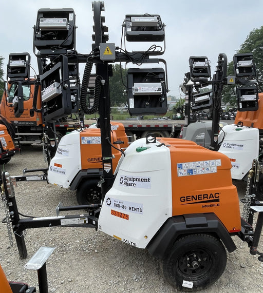 2023 Generac MLT2 Diesel, Flex Switch 120V Input, Powerzone Controller, (4) 320W LED Lights, 4kW Generator, 39.9 Gal Fuel Tank, 2" Ball, T3