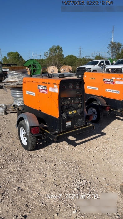 2022 Lincoln Electric LE400 Kubota V1505, Trlr, Cable Rack, Light Kit, ES Decals, T3