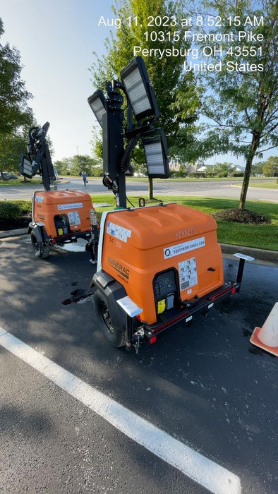 2023 Generac MLT2 Diesel, Flex Switch 120V Input, Powerzone Controller, (4) 320W LED Lights, 4kW Generator, 39.9 Gal Fuel Tank, 2" Ball, T3