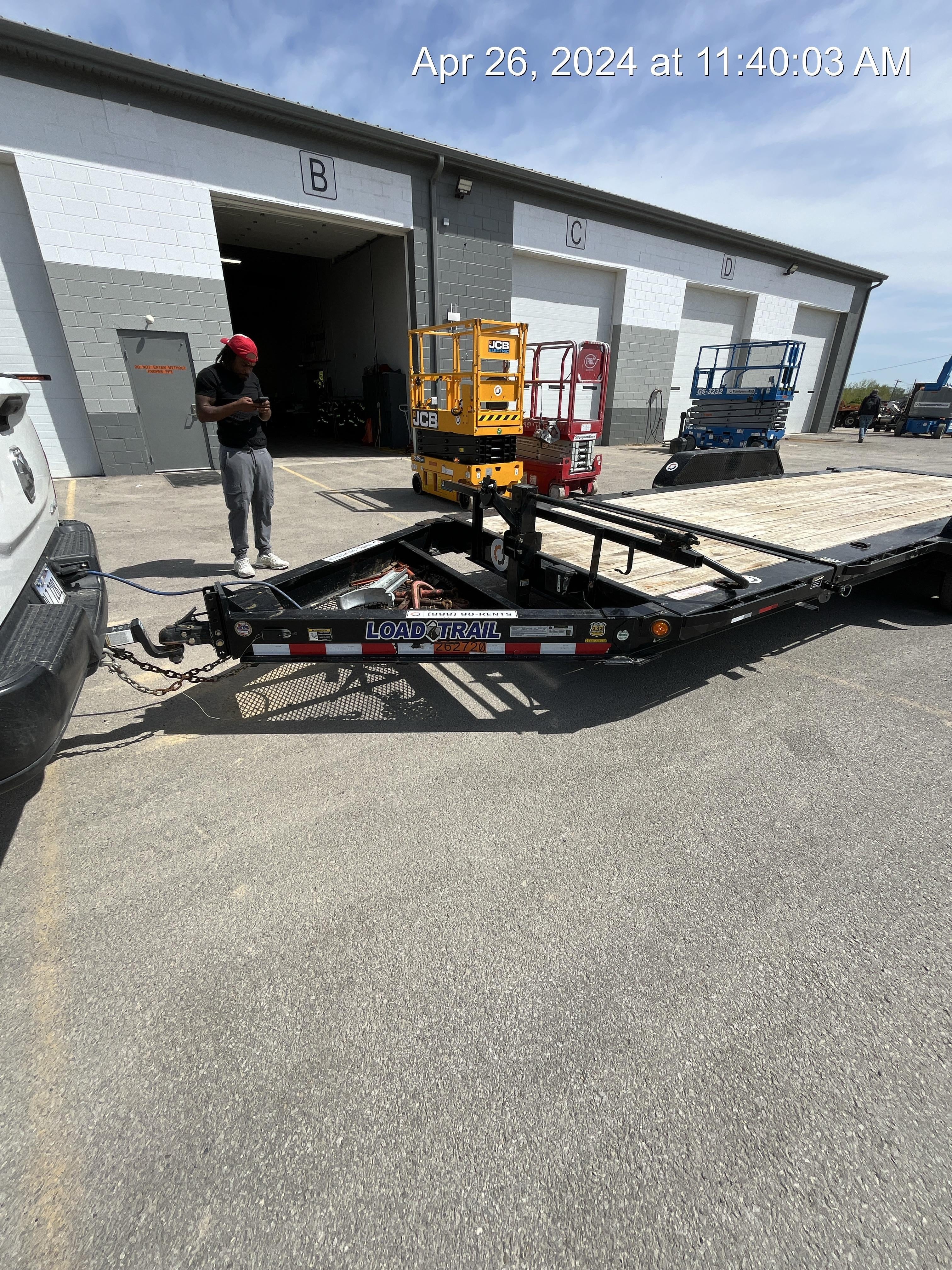 2022 LOADTRAIL Tilt-Deck Rental Trailer