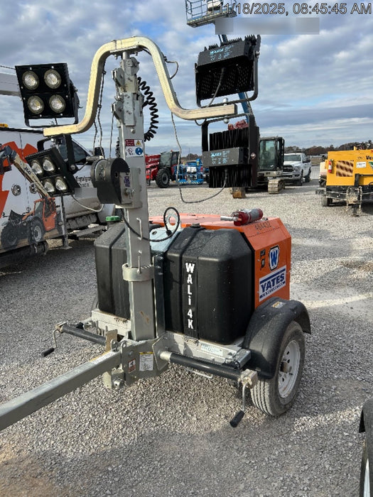 2024 Wanco WLTT-4MM4K Diesel, Mitsubishi L2E, 9.0HP @1800 rpm, Deep Sea Controller, Shore Power Plug, Auto Start, (4) 350W LED Floodlights, 4kW Generator, 60 Gal Fuel Tank, 2" Ball, T3