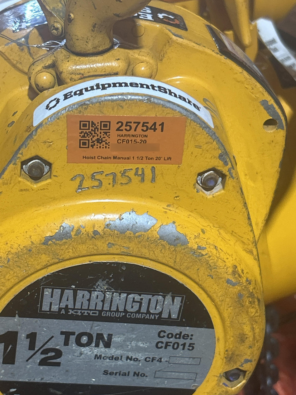 2022 HARRINGTON CF015-20