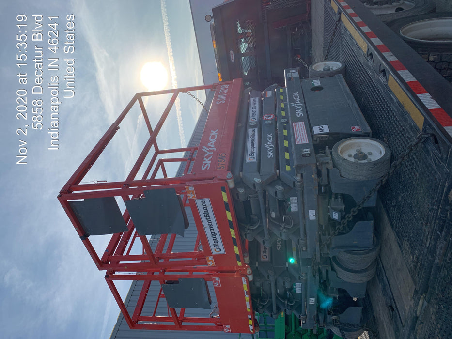 2016 Skyjack SJIII-3219 Standard Rental Specs