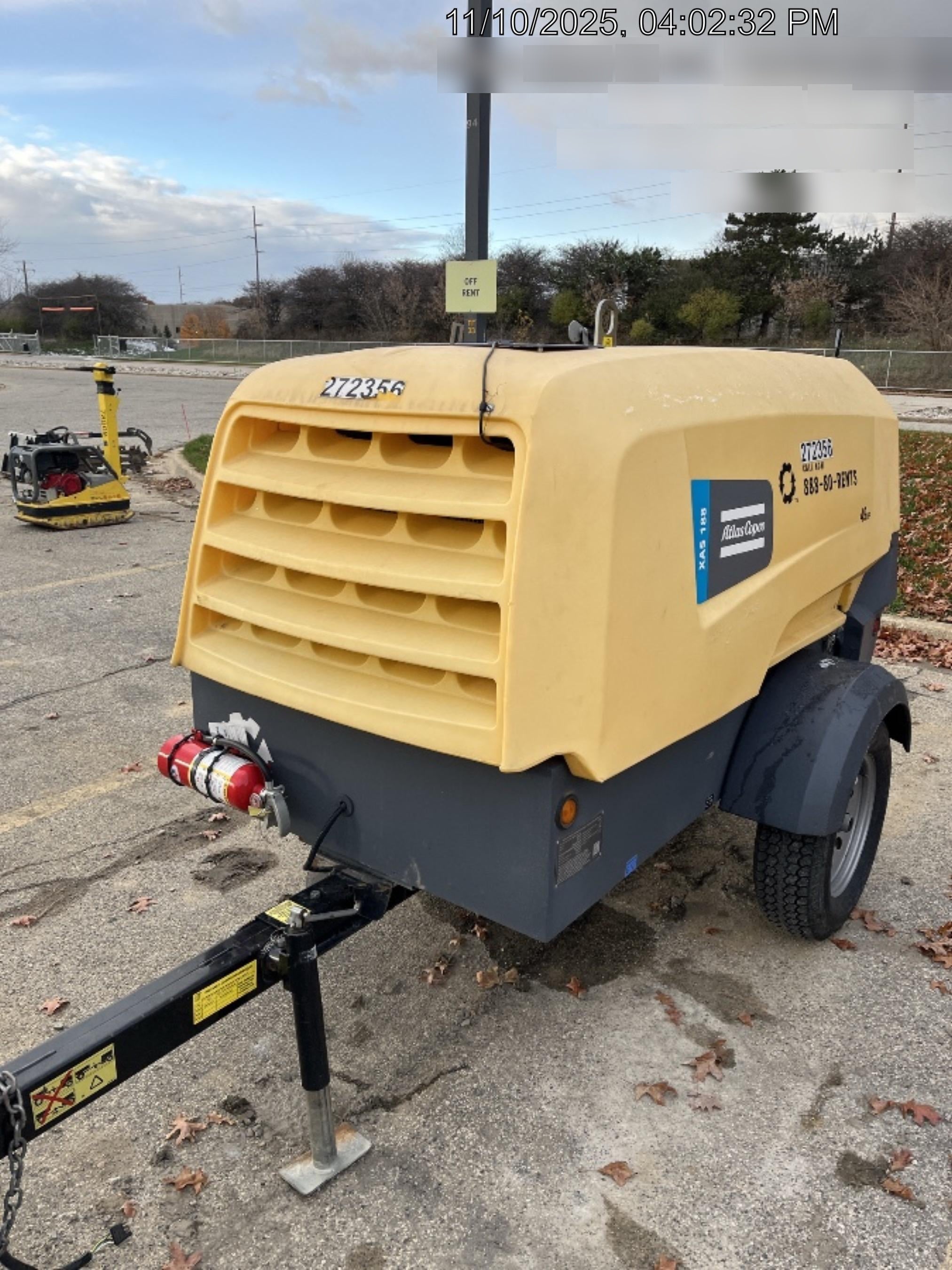 2022 ATLAS COPCO XAS188 CWK