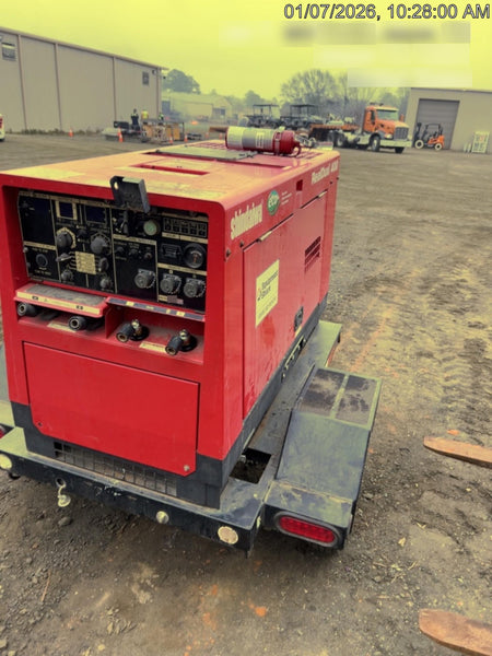 2022 Shindaiwa DGW400MDL Kubota D902 Engine, 23 HP, Dual Op Welder, Wire, Arc, Droop Stick, Tig, and CC Stick Functionality, Simulphase, 3 Phase and 1 Phase Gen Output, Single Axle NB Trlr, Slr Trckl Chrg 12V 12W, Fire Ext