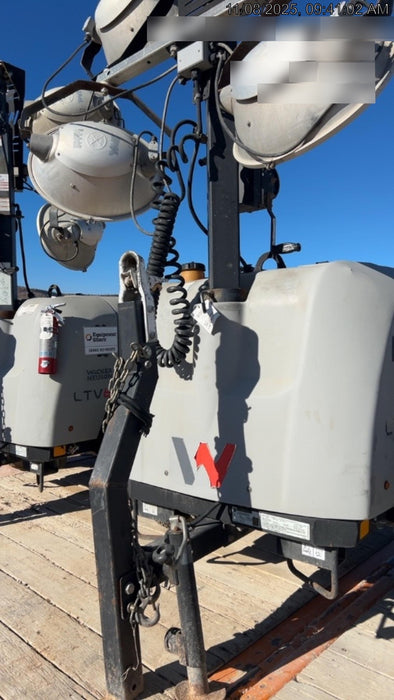 2018 Wacker Neuson LTV6L-MH LTV6L Mobile Light Tower w/Fuel Level Sensor Installed