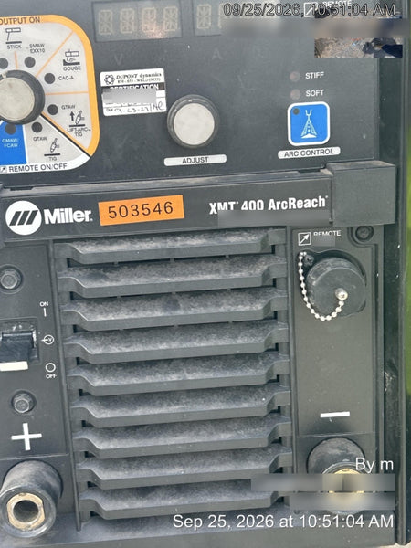 2025 MILLER ELECTRIC XMT 400
