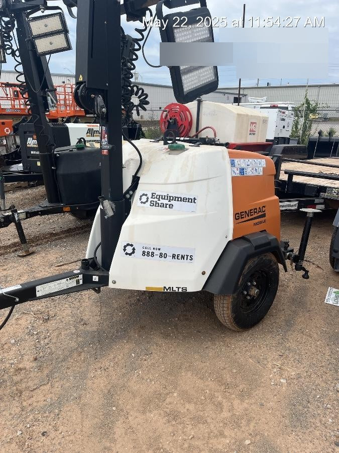 2023 Generac MLT2 Diesel, Flex Switch 120V Input, Powerzone Controller, (4) 320W LED Lights, 4kW Generator, 39.9 Gal Fuel Tank, 2" Ball, T3