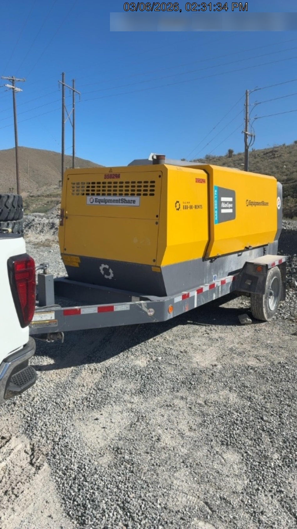2023 ATLAS COPCO XAS 850