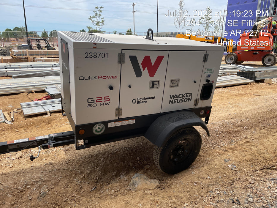 2022 WACKER NEUSON G25
