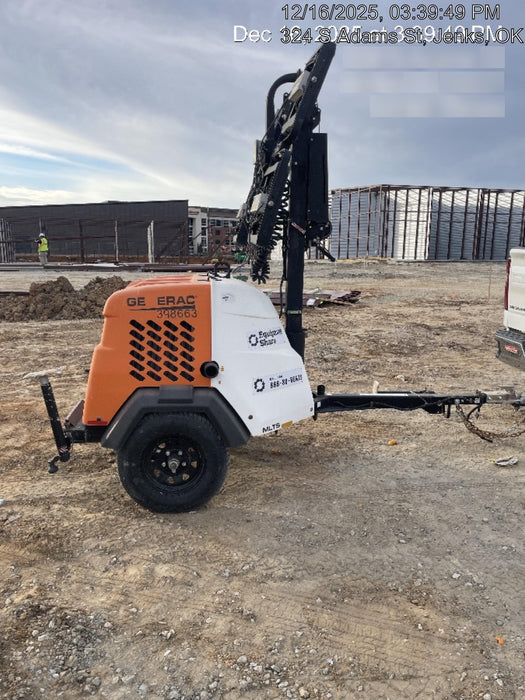 2024 Generac MLT2 Diesel, Flex Switch 120V Input, Powerzone Controller, 
(4) 320W LED Lights, 4kW Generator, 39.9 Gal Fuel Tank, 2" Ball, T3