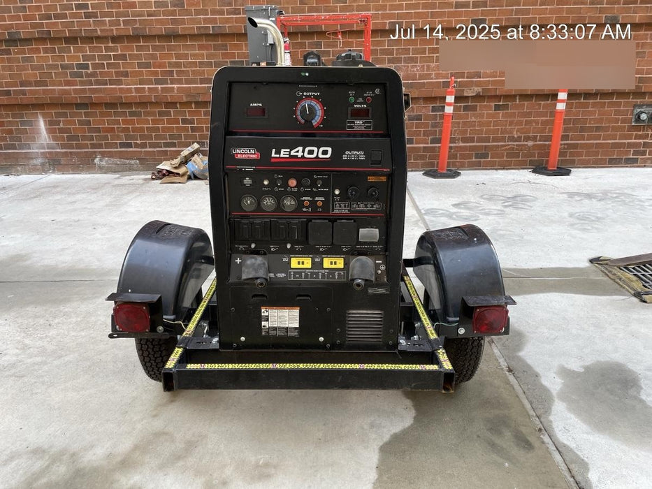 2024 Lincoln Electric LE400 Kubota V1505, Trlr, Cable Rack, Light Kit, ES Decals, T3