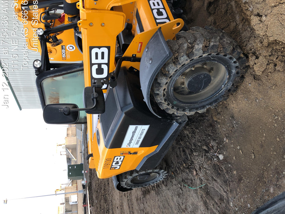 2020 JCB 505-20TC Canopy, Solid Tires, Work Lights, Beacon, Aux Hydraulics, Back up Alarm, ES Decals