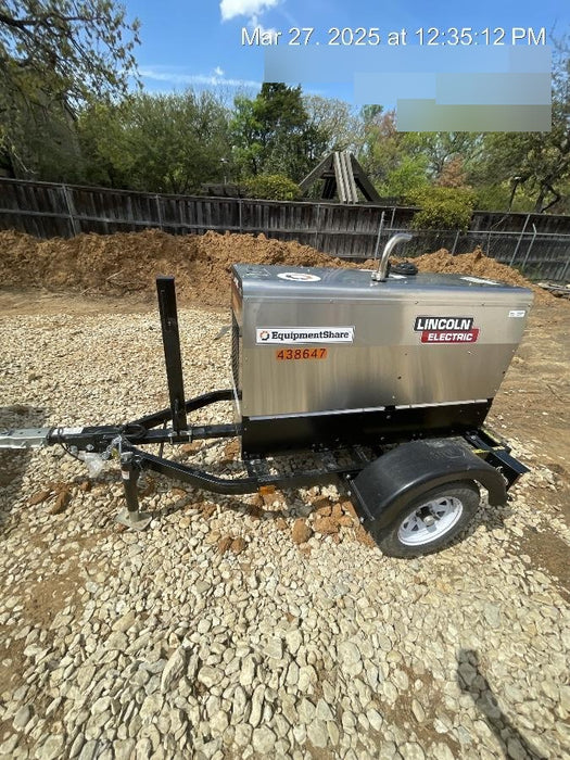 2024 Lincoln Electric LE400 Kubota V1505, Trlr, Cable Rack, Light Kit, ES Decals, T3