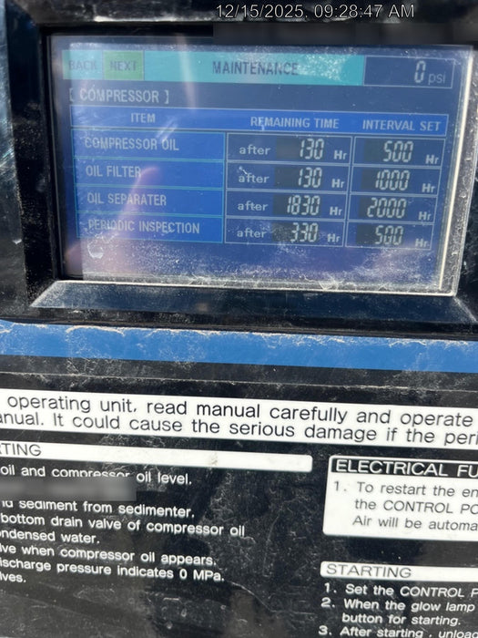 2024 AIRMAN PDSF375DP-6E1