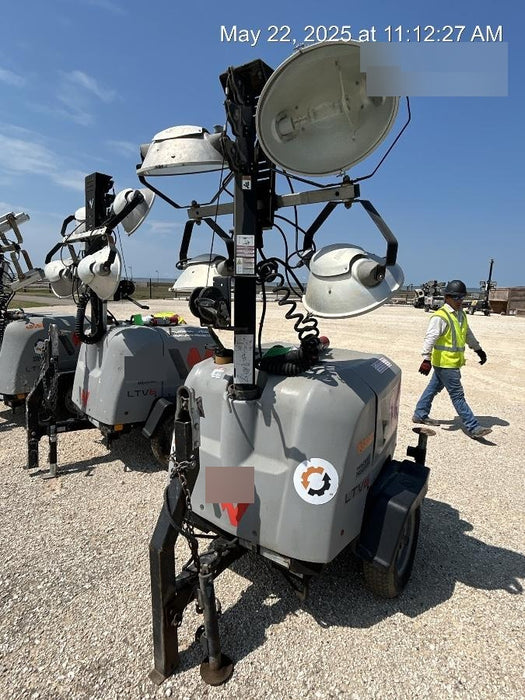2019 Wacker Neuson LTV6L-MH Wacker Neuson LTV6L Mobile Light Tower w/Fuel Level Sensor Installed