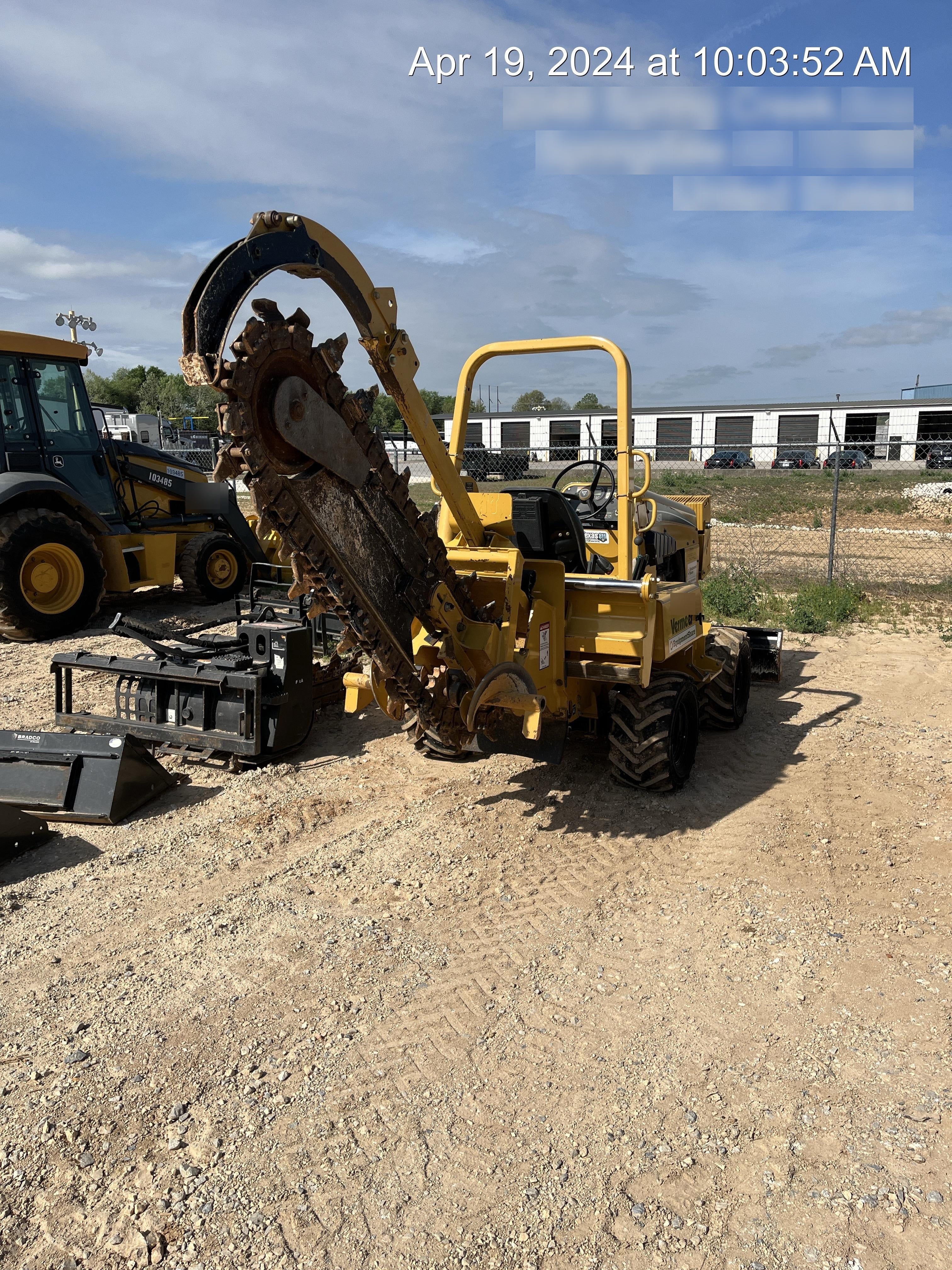 2019 VERMEER RTX450