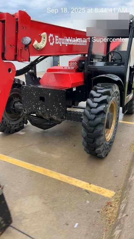 2019 Manitou MTA8044 74hp T4F, Open ROPS, Cab and Boom LED work lights, Auxiliary Hydraulics, Solid Tires, Amber strobe, Lift Hook 66" Carriage, 60" Forks