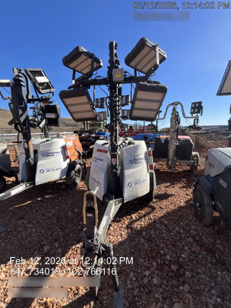 2023 Generac MLT2 Diesel, Flex Switch 120V Input, Powerzone Controller, (4) 320W LED Lights, 4kW Generator, 39.9 Gal Fuel Tank, 2" Ball, T3